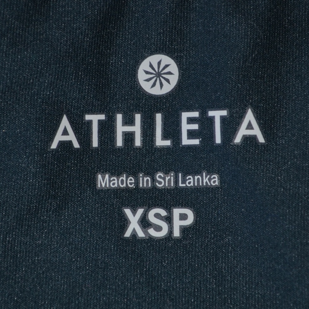 Dark Blue Green Shanti Racer Back Tank by Athleta - Picture 4 of 5